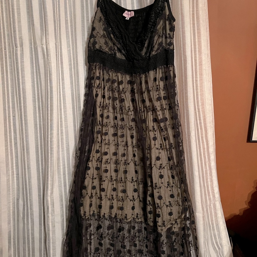 Gothic/cottagecore Lace Dress